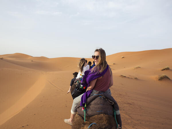 ASU student in Egypt